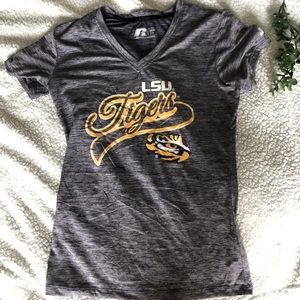 LSU Dri-fit top